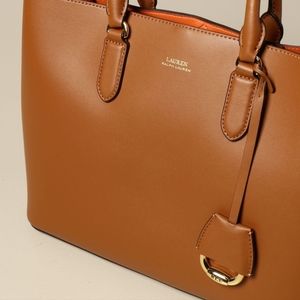 Ralph Lauren Dryden Marcy Leather Satchel / Tote
